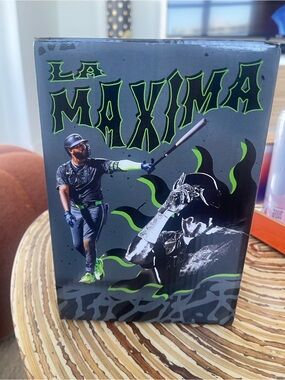 Junior Caminero La Maxima Tampa Bay Rays bobblehead City Connect new sealed